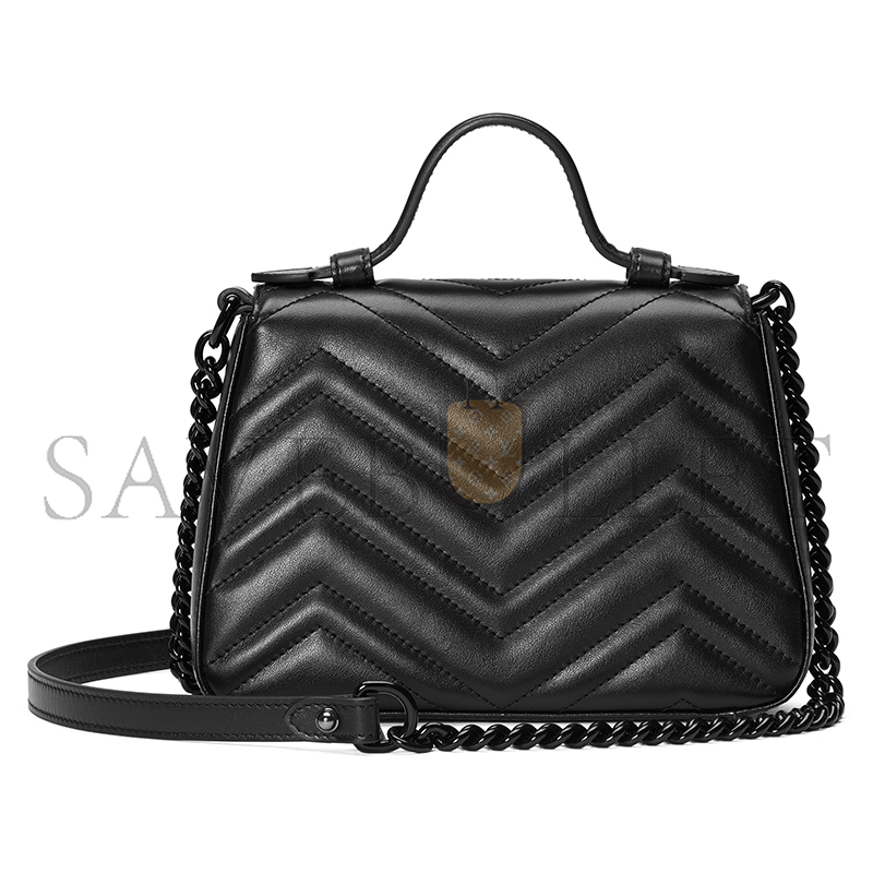 GUCCI GG MARMONT SMALL TOP HANDLE BAG 702563 (21*15.5*8cm) GUCCI GG MARMONT SMALL TOP HANDLE BAG 702563 (21*15.5*8cm)